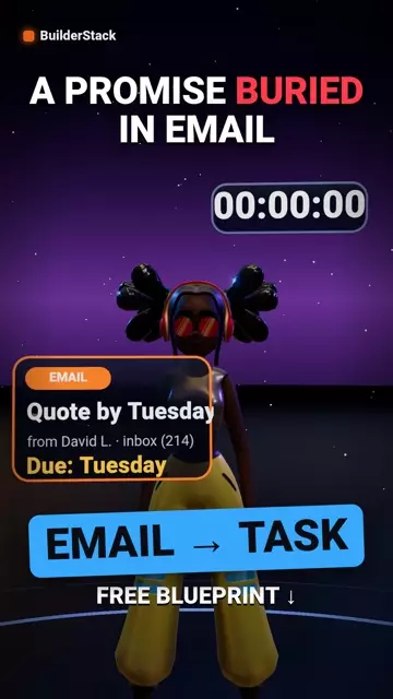 Video cover: EMAIL → TASK